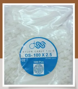 Self Locking Cable Tie 100 X 2.5 mm pack of 100pcs