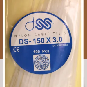 Self Locking Cable Tie 150 X 3.0 mm pack of 100pcs