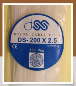 Self Locking Cable Tie 200 X 2.5 mm pack of 100pcs