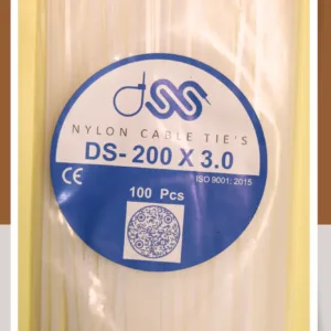 Self Locking Cable Tie 200 X 3.0 mm pack of 100pcs