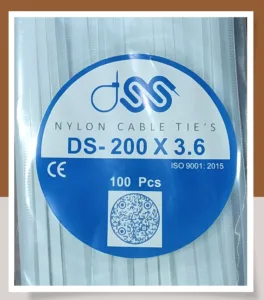 Self Locking Cable Tie 200 X 3.6 mm pack of 100pcs