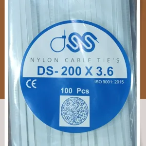 Self Locking Cable Tie 200 X 3.6 mm pack of 100pcs