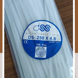 Self Locking Cable Tie 250 X 4.8 mm pack of 100pcs