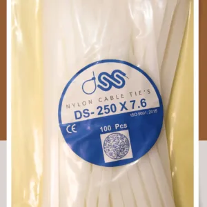 Self Locking Cable Tie 250 X 7.6 mm pack of 100pcs