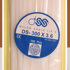 Self Locking Cable Tie 300 x 3.6 mm pack of 100pcs