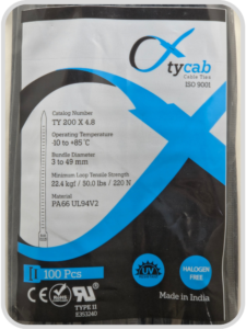 Outdoor UV-Resistant Cable Tie 200 × 4.8 mm